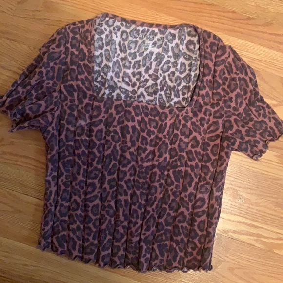 Animal print crop top - Picture 1 of 3